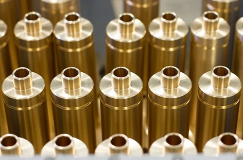 CNC machining copper details