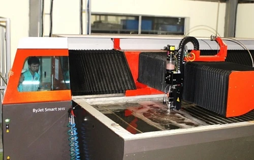 Waterjet cutting machining